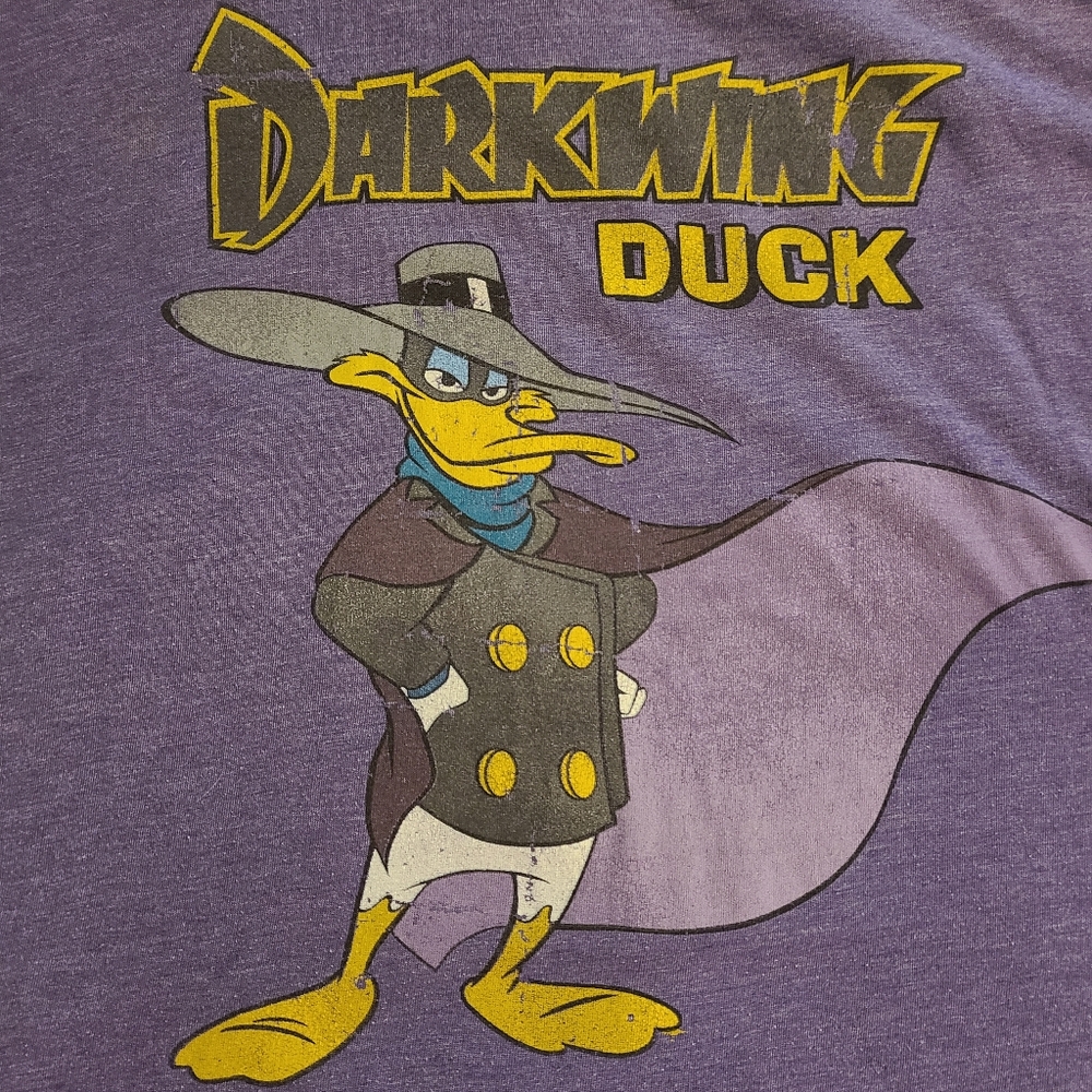 Purple Darkwing Duck T-Shirt, Medium - Picture 3 of 4